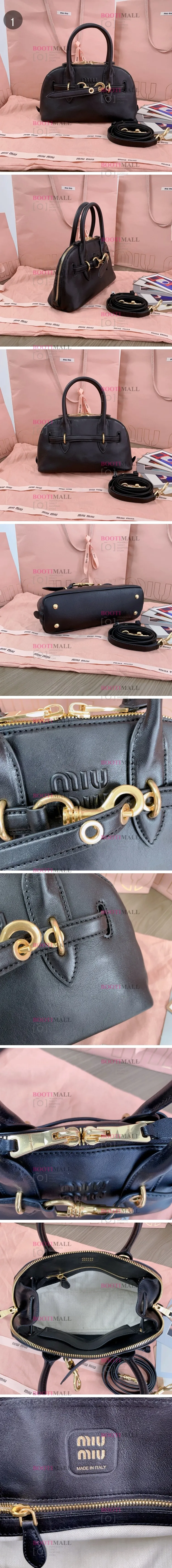 M社 미우미우 2025 아방뛰르 나파 가죽 탑 핸들백 28cm (3색) (7월)-1.jpg