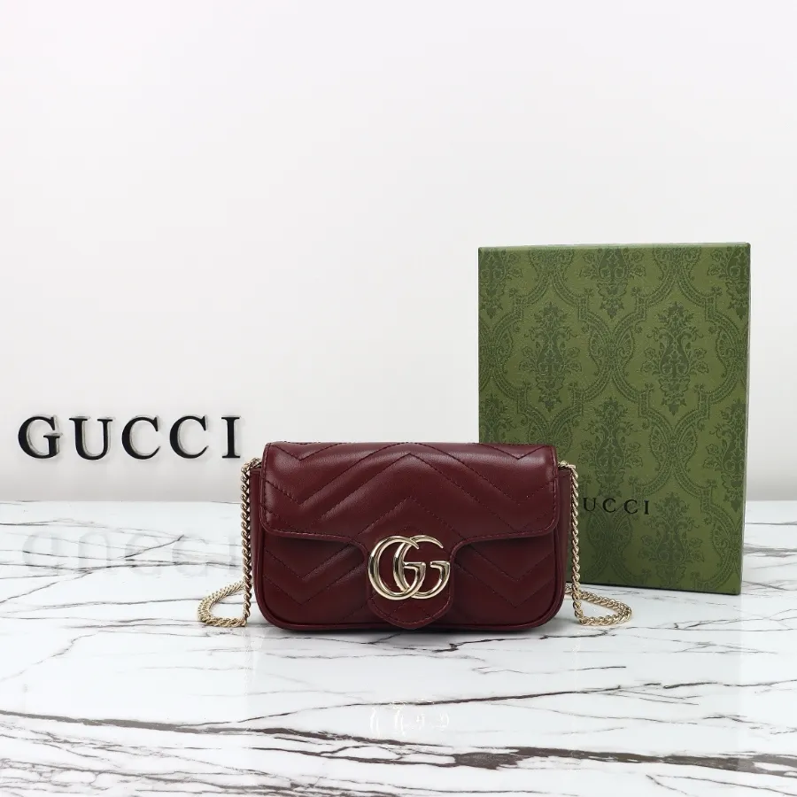 GUCCI GG Marmont 미니 체인백 #476433.JPG