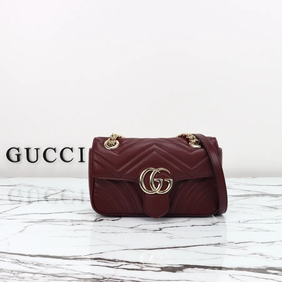 GUCCI GG Marmont 스몰 체인백 #446744.JPG