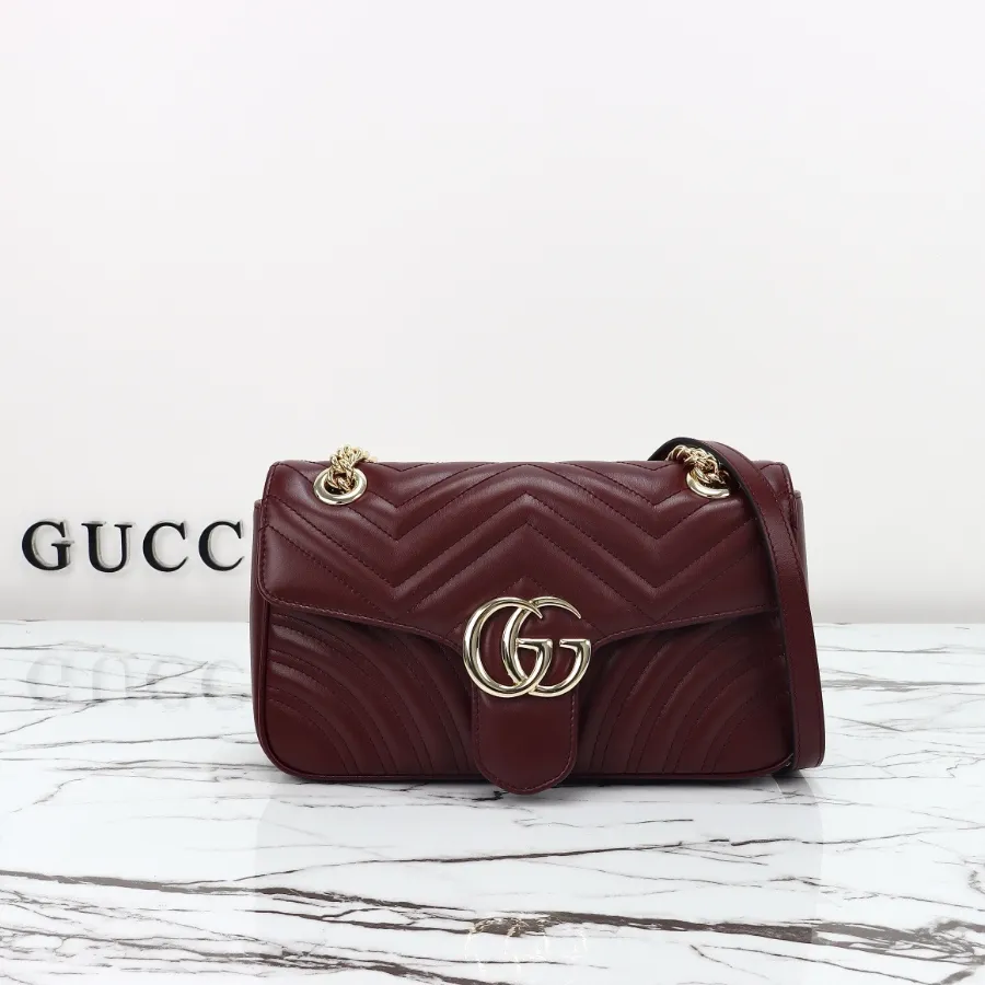 GUCCI GG Marmont 스몰 리버서블 체인백 토트백  #820496.JPG