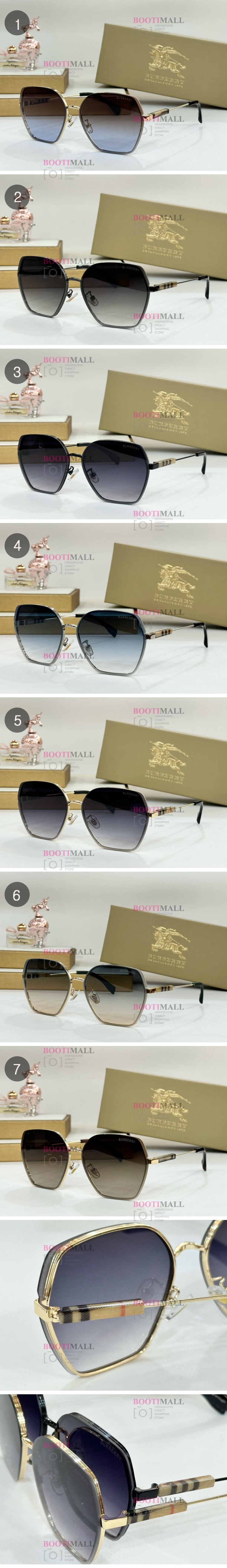 (7색) (5월) 버버리 BUR社 선글라스