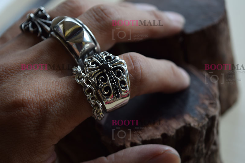 CHROME 크로스 925 플로랄 HEARTS